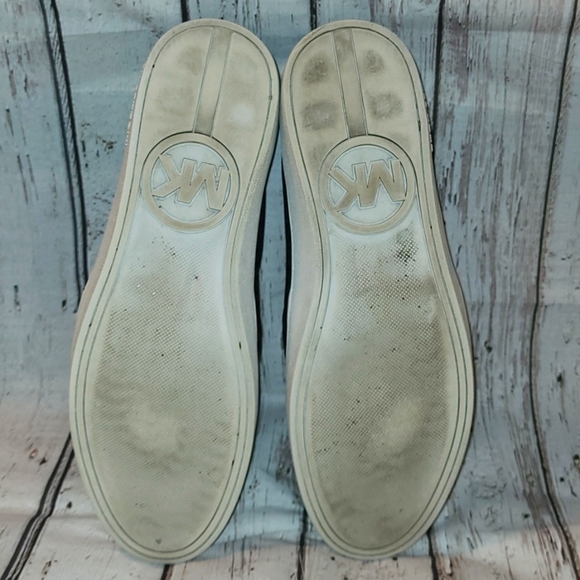 Women's MICHAEL Michael Kors Vlassic Logo Keaton Slip On Sneaker Sz. 11 - Picture 4 of 8